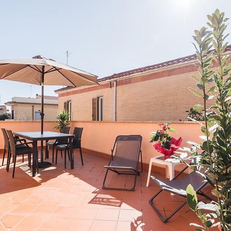 360 Guesthouse - Apartment With Terrace Fiumicino Extérieur photo